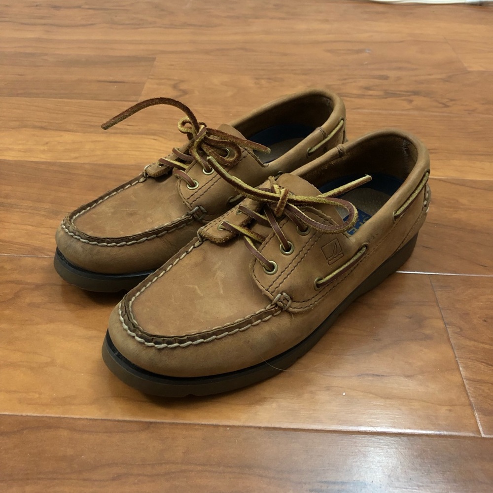 Sperry Topsider Leather Boat Shoes Defender